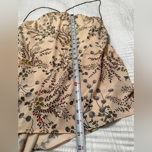 Bailey/44 Botanical Floral Crepe Halter Top - Size M - Picture 12 of 12